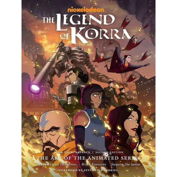 Legend of Korra The Legend of Korra: The Art of the Animated Series--Book Four: Balance (Second Edition), (Hardcover)