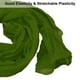 thumbnail image 3 of Uxcell 65cm/26" Medias de Tela de Flor de Nylon para Manualidades DIY, Verde Militar, Paquete de 10, 3 of 7