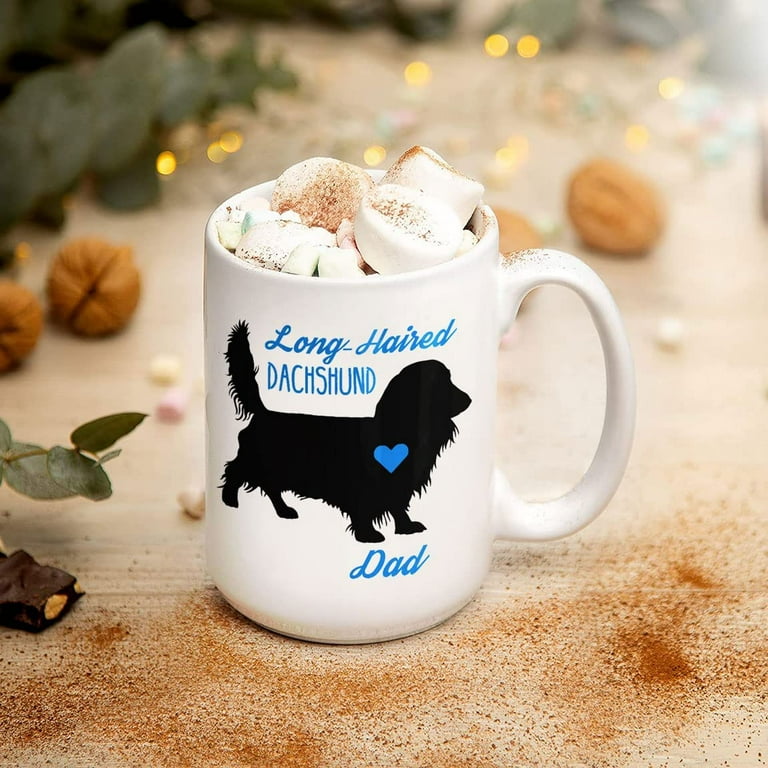 Long haired dachshund gifts hot sale