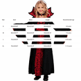 thumbnail image 3 of Otqutp Halloween Kids Suit Gothic Dress Girls Medieval Party Dresses Stand Collar Slim Fit Dresses Scary Spooky Loose Clothes, 3 of 4