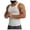 Glisme615-White, variant on Glisme Tank Tops Men Knitted Silk Ribbed Athletic Fit Sleeveless Vest Gym Muscle Tank Top Activewear Casual Racerback Undershirt Workout Gym Shirt White