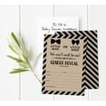 thumbnail image 3 of Inkdotpot 30Gender Reveal Baby Shower Rustic Invitation Cards Its a Boy Its a Girl Fill In Blank Invites, 3 of 5