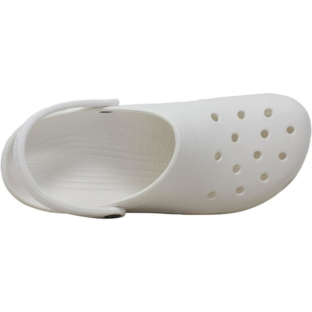 Crocs Unisex Classic Clogs White M12 Walmart