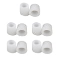 thumbnail image 1 of 2x10x Hombres Mujeres Toe Tube Caps Foot Calls Remover Blistes Toe Protector White, 1 of 7