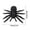 A, variant on GFHFHITJ Halloween Realistic Spider, Halloween Spoof Black Spider Simulation Insect Plastic Props, Scene Layout Model for Halloween Party Decoration