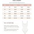thumbnail image 6 of SMZ Square Neck Bodysuit for Women Sleeveless Tummy Control Slimming Bodysuit Going Out Tank Tops, 6 of 11