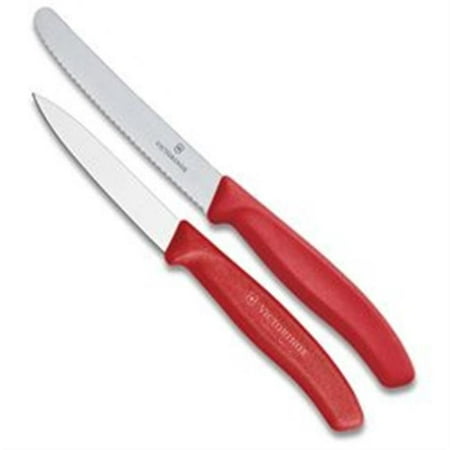 

Victorinox Swiss Army Utility & Paring Pillow Knife with Red Handle