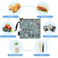 thumbnail image 5 of Haosy 3 Pack Reusable Ziploc Bags BPA Free Healthy Food Storage Bag Leakproof Sandwich Snack Freezer Bags Fruits Drinks Food, 5 of 7