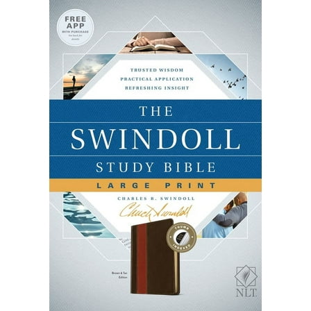 The Swindoll Study Bible NLT, Large Print (Other)
