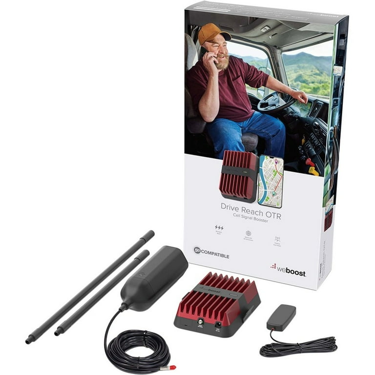 weBoost Drive Reach OTR Cell Signal Booster for Trucks, SUV's, 5G