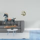 thumbnail image 2 of Figura De Caballo De Pie Y Latón, Decoración Feng Shui Para Escritorio, Sala De Estar, Estantería, Dormitorio, Oficina, Miniescultura Decorativa Del Año 2024., 2 of 8