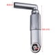 thumbnail image 2 of Ball Joint Black Finish Washbasin Drainer Washbasin Drainer Kitchen Sink Accessory And Use Side Round Overflow, 2 of 10
