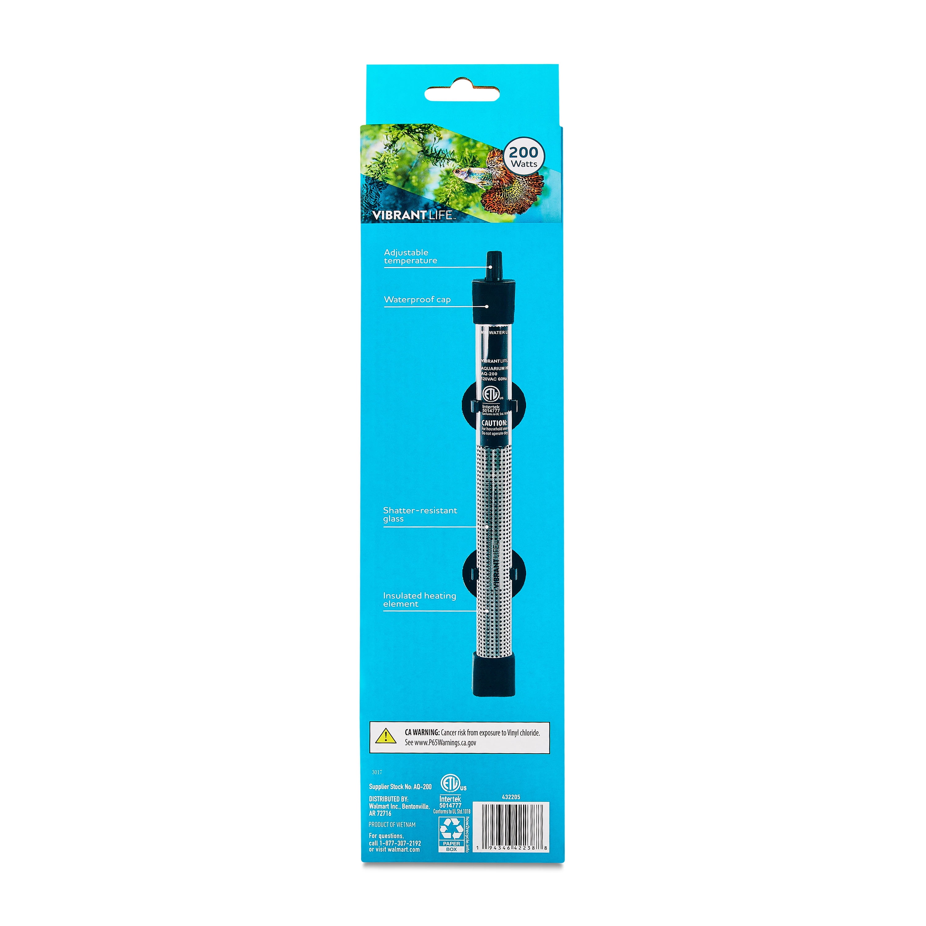 Vibrant Life 200 W Aquarium Heater