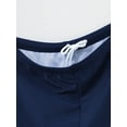 thumbnail image 7 of YONGHS Kids Boys Two Pieces Pool Beach Swimsuit Athletic Water Sports Swimwear Bathing Suit Navy Blue& Yellow 9-10, 7 of 7