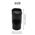 thumbnail image 4 of 1.25Inch Cheshire Collimating Eyepiece For Newtonian Refractor Telescopes Structure Astronomical Telescope Accessory,1*Short calibration eyepiece 1*boxes 1*opp bag,black, 4 of 8