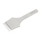 thumbnail image 1 of Hierro para pinchar cuero, 5mm, 7 dientes, acero de alta velocidad, corte redondo, herramienta de punzonado de cuero para coser, grabado y estampado, 1 of 5