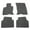 Gray, variant on Ikon Motorsports Floor Mat Fits 2020-2025 Ford Escape GAS 4DR Beige Nylon OEM Fitment Style Front & Rear Floor Mats Anti-slip Carpets Replacement 4PCS