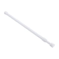 thumbnail image 1 of Barra de cortina de tensión ajustable Uxcell 19.69"-35.43", 0.39" de diámetro, blanca, sin perforación, extensible, 1 of 7