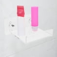 thumbnail image 4 of CATIEBYE Bathroom Wall Shelf Acrylic Storage Nail-free Installation 1Pcs, 4 of 8