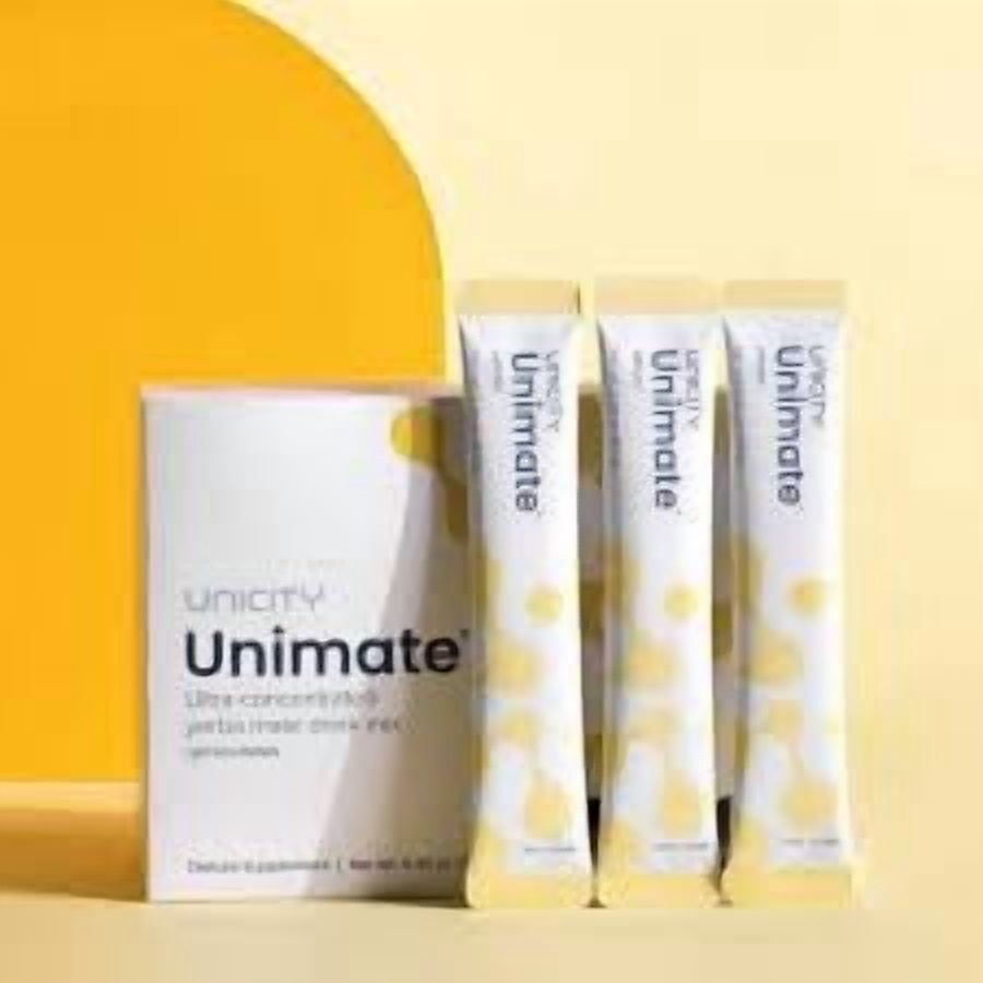 Unicity Drink Mix Duo Pack, Orange Balance & Lemon Unimate, 60 Sachets Total (2 Boxes x 30), Fiber & Citrus Beverage Powder, Low Calorie Daily Drink Mix, Travel Friendly for Men & Women