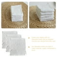 thumbnail image 3 of Eease 3pcs Disposable Towels Cotton Hand Towel Square Hand Towel for Bathroom Hotel Salon, 3 of 6