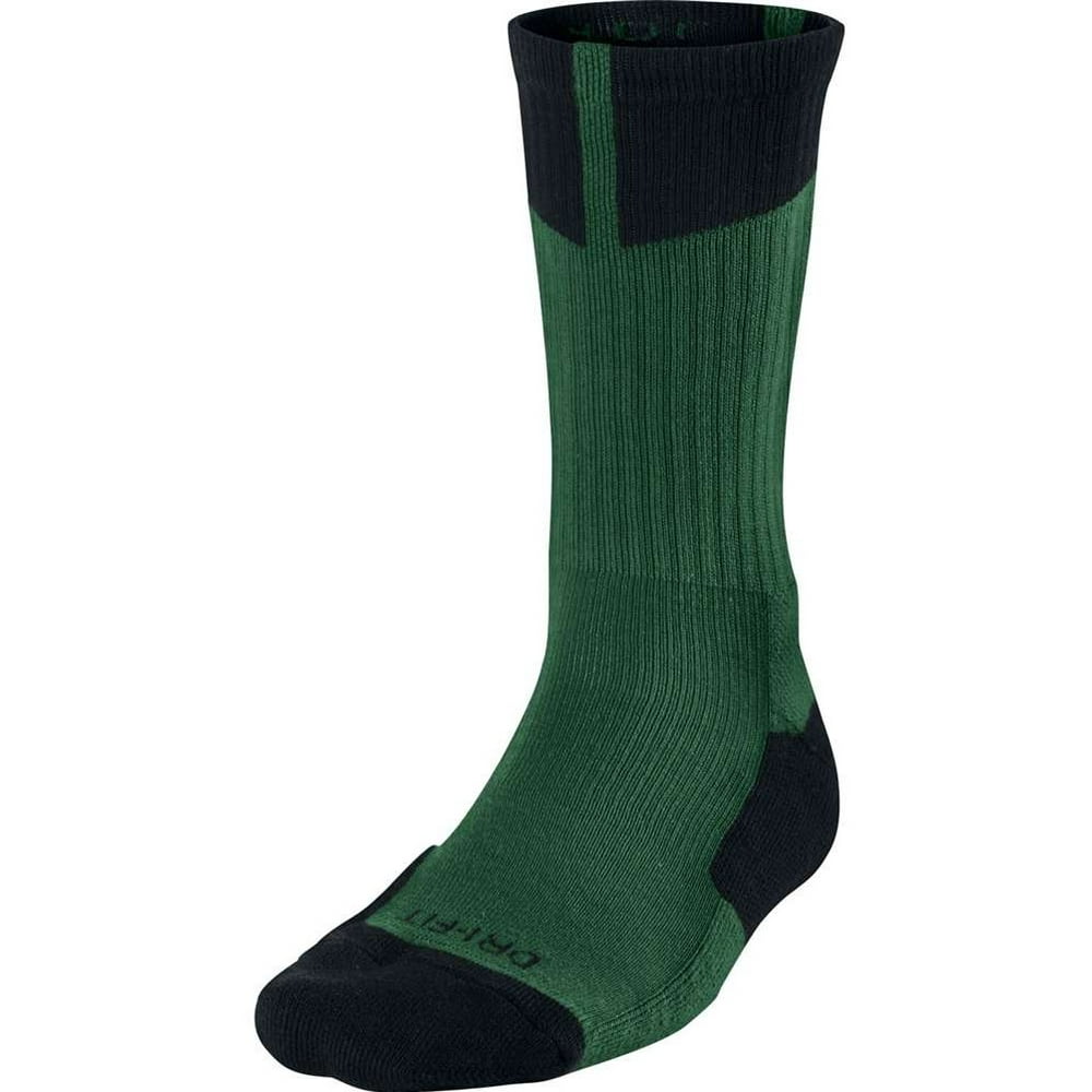 Jordan Air Jordan DriFit Crew Socks Green/Black