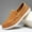 Brown, variant on Men Casual Shoes Classic Luxury Loafers For Men Faux Suede Soft Slip On Walking Shoes Comfort Dress Shoes Business Casual Sneakers