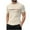 Khaki, variant on Mens Clothes, Men's Summer Casual Fashion Short-sleeved Sports Short-sleeved Top/shirt