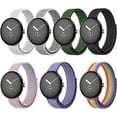 thumbnail image 2 of Velcro Strap Compatible With Google Pixel Watch, Flexible Nylon Braided Strap Replacement, 2 of 3