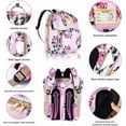 thumbnail image 3 of Diaper Bag Backpack with Changing Station, Foldable for Bady Toddler, 3 in 1 Large Capacity Newborn Essentials Organizer with Stroller Hook for Girls and Boys, 3 of 10