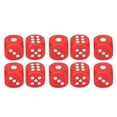 thumbnail image 2 of 10pcs 6 Sided Dice, Interesting Safe Waterproof Durable Portable Standard Dice For Entertainment Acitivities, 2 of 8