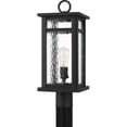 thumbnail image 5 of Moira 1-Light Earth Black Outdoor Post Lantern, 5 of 5
