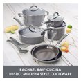thumbnail image 1 of Juego de utensilios de cocina Rachael Ray Cucina de 12 piezas Gris Sal Marina, 1 of 5