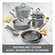 thumbnail image 1 of Juego de utensilios de cocina Rachael Ray Cucina de 12 piezas Gris Sal Marina, 1 of 5