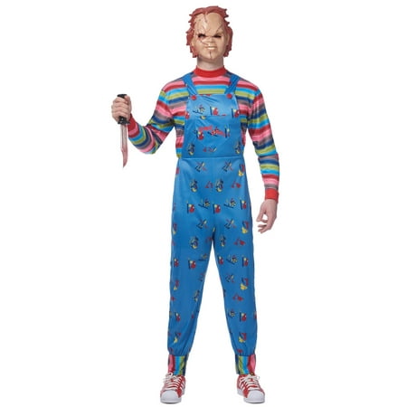 Men's Licensed Chucky Mask and Costume
