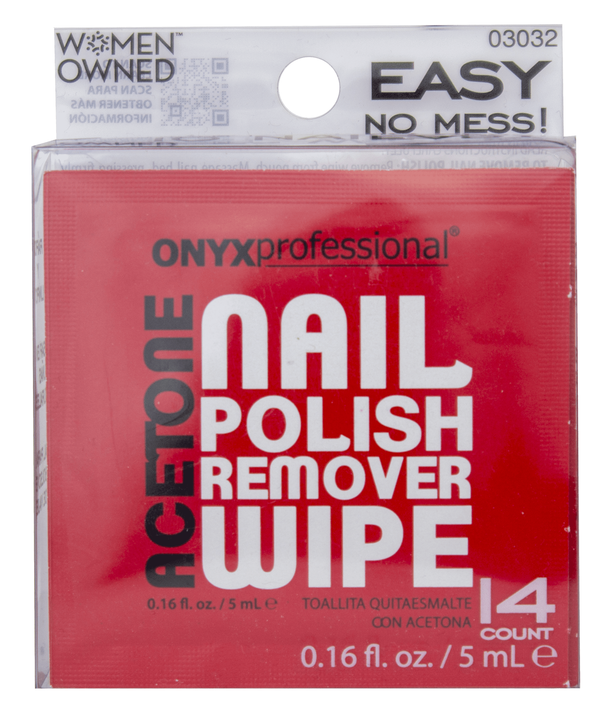 Onyx Professional Acetone Nail Polish Remover Wipes, 14 Count Walmart Inventory Checker