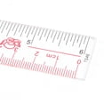 thumbnail image 4 of Unique Bargains Plastic 15cm 6 inch Range Straight Ruler Measuring Tool Clear, 4 of 4