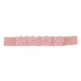 thumbnail image 3 of Cinturón elástico Yuyangstore con flores Color sólido rosado para mujer y niña, 3 of 8