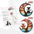 thumbnail image 4 of Unique Bargains Dog Memorial Gifts Life Tree Double-layer Pet Memorial Gifts for Dogs Loss of Dog Sympathy Gift Colorful 1 Set, 4 of 7