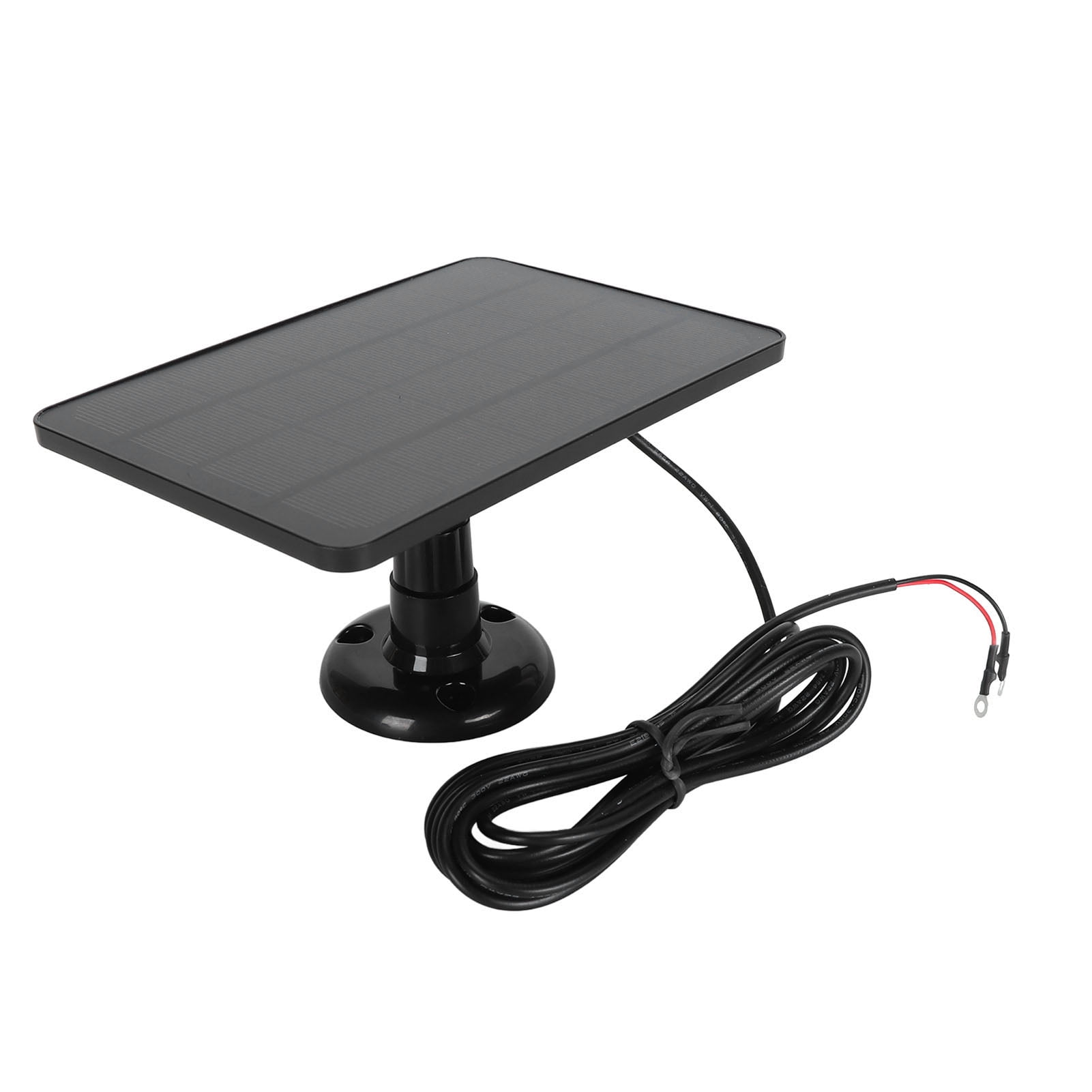 10W Solar Panel Charger For Video Doorbells – 360° Adjustable Stand, 9.8ft Cable, IP66 Waterproof, Compatible With Doorbell 2K & 3