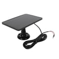 thumbnail image 1 of Solar Panel for   Doorbell, 10W Solar Panel Charging with U Shape Port, IP66 Waterproof   Doorbell Solar Charger with 9.8ft Charging Cable & Adjustable Mount, 1 of 7