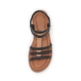 thumbnail image 4 of MKLEKYY Sandalias de Playa para Mujer, Sandalias Romanas Retro de Verano para Mujer, Sandalias de Suela Suave A La Moda de Talla Grande para Mujer Con Hebilla Vacía, 4 of 4