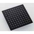 thumbnail image 3 of DROP Bath and Kitchen Douche de pluie carrée de 12" x 12" de couleur noire - DR091038, 3 of 4