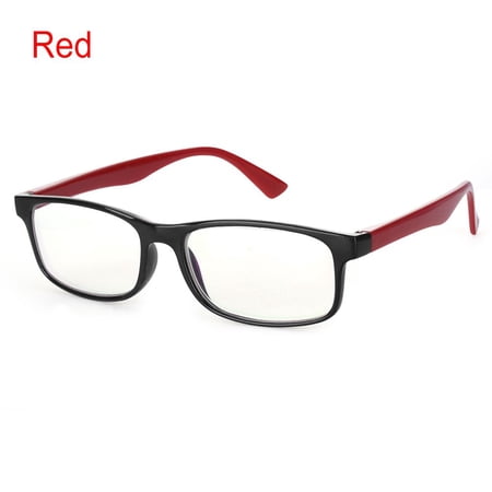 Unisex Eyeglasses Gaming UV400 Anti-UV Computer Goggles Radiation Protection Anti Blue Rays Glasses RED