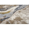 thumbnail image 3 of Alora Decor Flare 8' x 10' Beige/Blue/Grey/Taupe/Gold Hand-Tufted Area Rug, 3 of 4