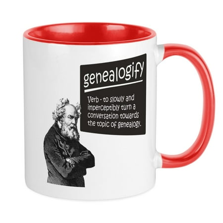 

CafePress - Genealogify Mug - Ceramic Coffee Tea Novelty Mug Cup 11 oz