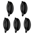 thumbnail image 4 of Elodie 5 Pieces Cabinet Auxiliary Handles Creative for Window Refrigerator Wardrobe Black, 4 of 8