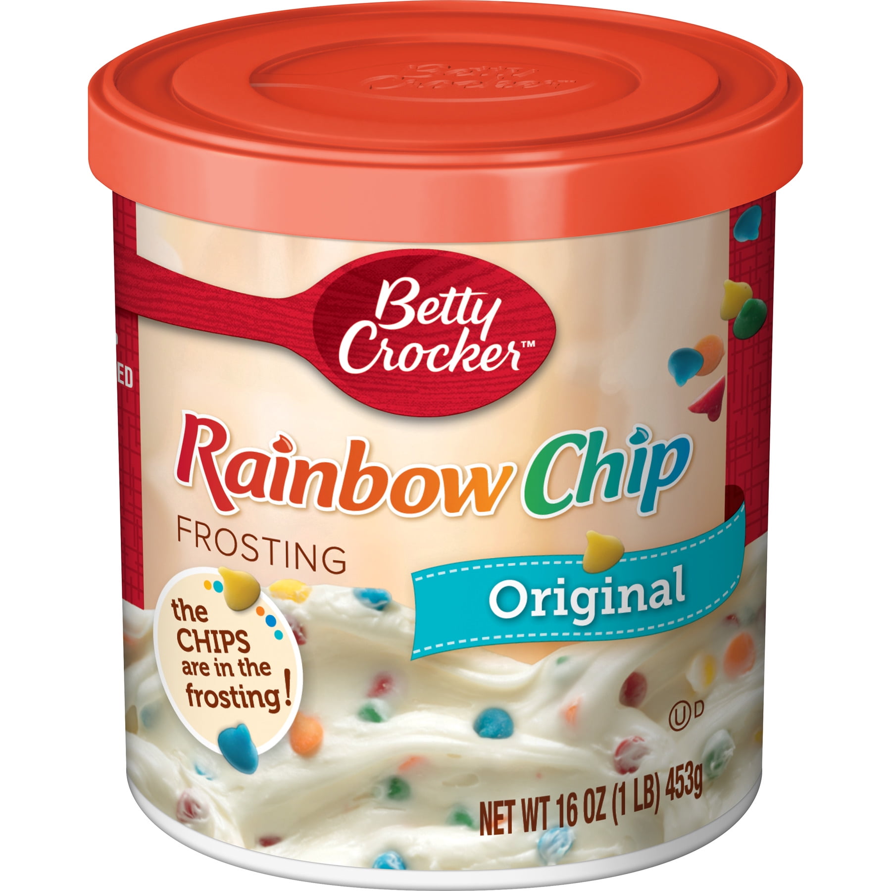Betty Crocker Original Rainbow Chip Frosting, 16 oz