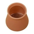thumbnail image 3 of kurtrusly Capuchons de Pieds en Silicone pour Chaise Couvre-Pieds Coussinets Protecteurs Brun Rond, 3 of 9