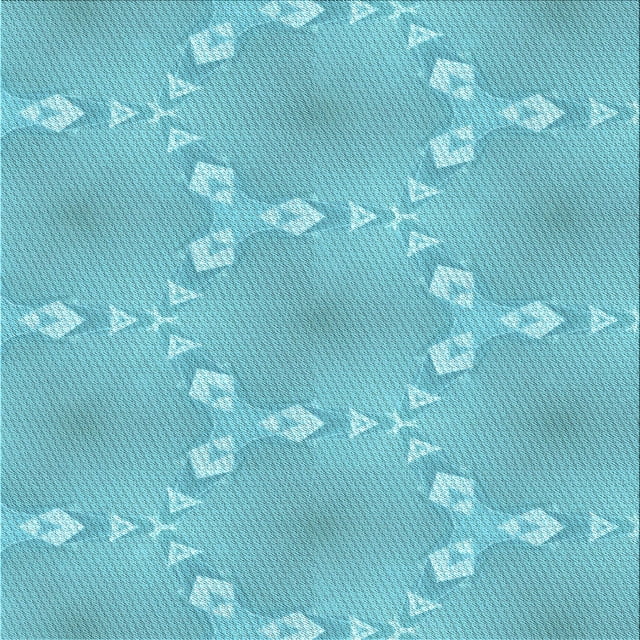 Ahgly Company Machine Washable Indoor Square Transitional Macaw Blue Green Area Rugs, 4' Square